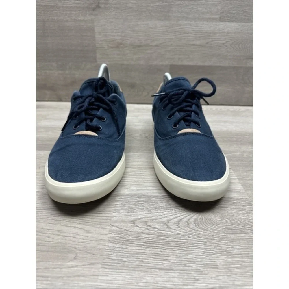 Lacoste Men's Jouer Low Top‎ Canvas Sneakers in Navy Blue. Size 10US 9UK 7-32CAM